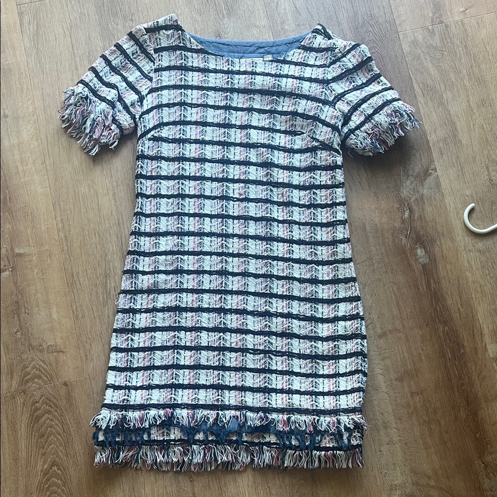 Anthropologie Multicolor Striped Casual Dress
